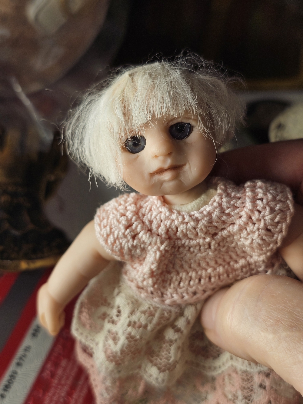 Baby Pixie Fairy Tiny Doll Teeny - Picture 4 of 7